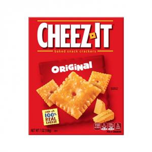 Cheez-It Baked Snack Cheese Crackers, Original (7 OZ. Box, Pack Of 12)