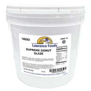 Major Bakery Solutions Supreme Donut Glaze, 1 x 22 lb Case