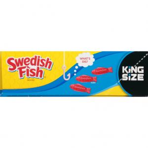 Swedish Fish Fat Free Berry Soft Candy, 3.4 Ounce - 144 per case.