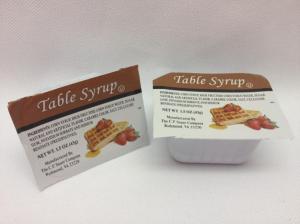 Sauer Syrup Regular Table 1.5oz (PACK OF 100)