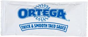 Ortega Thick & Smooth Taco Sauce, Single Serve Packet (0.33 Oz, 500 Per Case)