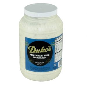 Duke'S New England Tartar Sauce, Plastic Jar (1 Gallon, 4 Per Case)