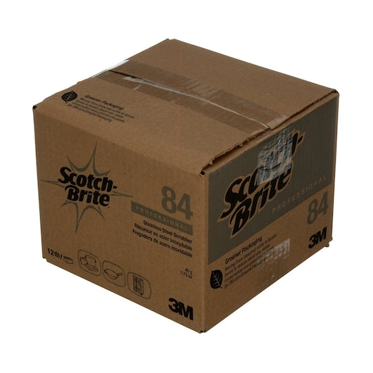 Scotch-Brite 1.75 Ounce Stainless Steel Scrubber, 12 x 1 ct Case - DOT product image 2