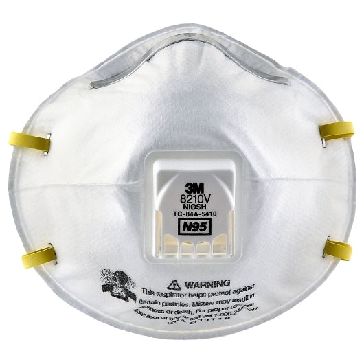 3M PARTICULATE RESPIRATOR 8210V, 8 x 10 ct Case - DOT product image 2
