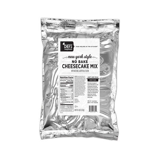 Chefs Companion No Bake New York Style Cheesecake Cake Mix, 6 x 4 lb Case - DOT product image 2