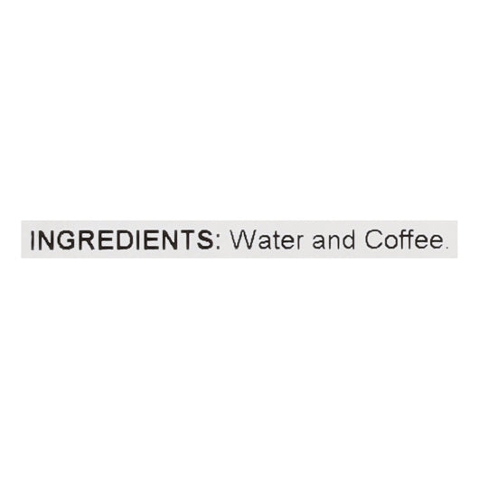 Javo Beverage PREMIUM BLACK COLD BREW COFFEE, 1 x 1 GA Case - DOT product image 6