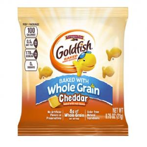 300 PACKS : Pepperidge Farm Whole Grain Cheddar Goldfish - 0.75