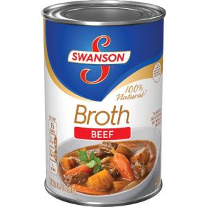SwansonÌâåÊBeef Broth, 14.5 oz. Can (Pack of 24)