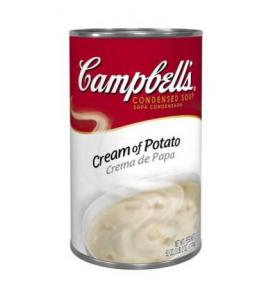 Campbell's 50 oz. Condensed Cream of Potato Soup - 12/Case By TableTop King