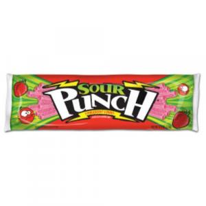 24 PACKS : Sour Punch Blue Raspberry King Size Straws