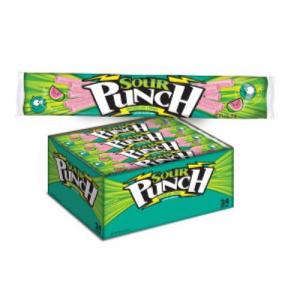 American Licorice Watermelon Sour Punch Straw Candy -- 288/case.