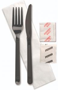 Forum D & W Fine Pack Forum Ebony 1ply Napkn (PACK OF 250)