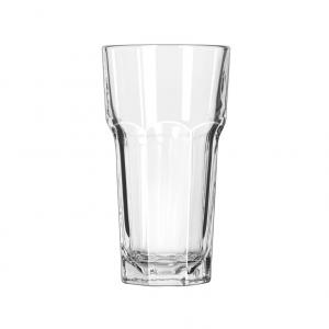 Libbey Gibraltar Glass Tumblers, Tall Cooler, 12 Oz, 5 7/8"" Tall