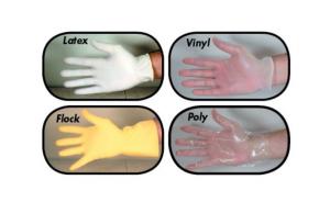 Disposable Powder Free Latex Glove Small, 10 Case - 100 Count