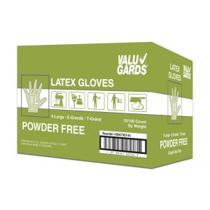 Handgards Eclipse Value Extra Large Latex Glove - 100 per pack - 10 packs per case.