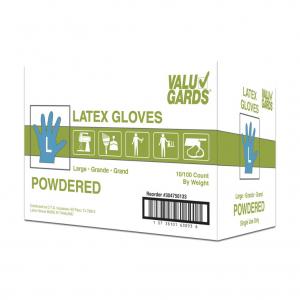 Handgards Eclipse Value Large Latex Glove - 100 per pack - 10 packs per case.