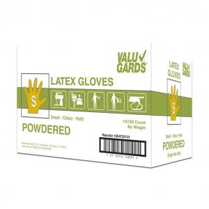 Handgards Eclipse Value Small Latex Glove - 100 per pack - 10 packs per case.
