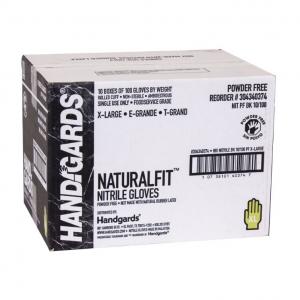Hgi Handgards Nitrile Performance Black Extra Large Gloves 100each (PACK OF 10)
