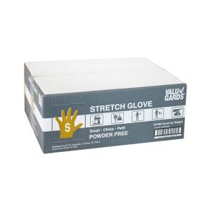 HandGards ValuGards Stretch Poly Clear Disposable Small Glove -