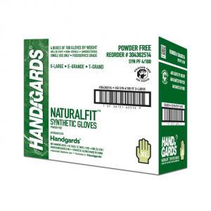 Handgards Synthetic Powder Free Extra Large Gloves 100each (PACK