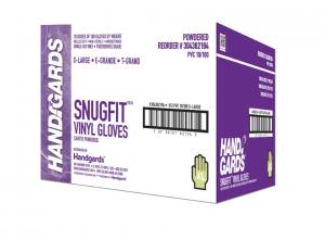 Handgards Disposable Extra Large Powdered Vinyl Gloves, 10 Case - 100 Each