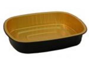 Handi Foil of America Medium Gourmet To Go Coated Entree Pan - 1