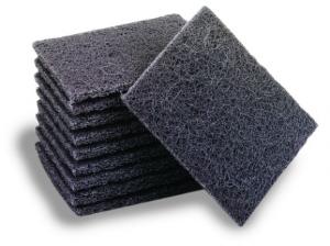 Disco Gray Griddle Pad, 4 x 5 1/2 inch - 20 per case.
