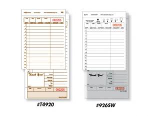 National Checking Guest Check 2 Part Green 16 Line (PACK OF 2500)