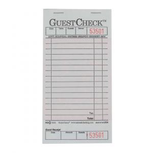 National Checking P3632SP Guestcheck 3.5 X 6.75 1Pt Board 50 Boo