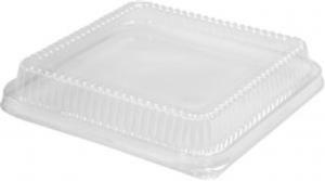 Handi Foil HFA321LDL Plastic Dome Lid, Rectangular, 10 3/16" X 1