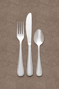 World Tableware Brandware 18/0 Collection Huron Stainless Steel European Dinner Knife - 12 per case.