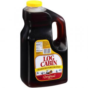 Log Cabin Original No High Fructose Corn Syrup (64 Fl. Oz, 2 Per Case)