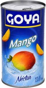 Goya Mango Nectar Juice, Bulk Size Case (42 Oz. Cans, 12 Per Case)