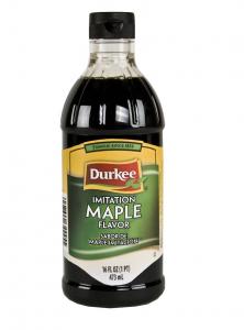 Durkee Imitation Maple Extract, Plastic Bottles (16 OZ. Bottles, 6 Per Case)