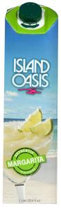 Island Oasis Margarita Drink Mix - Aseptic, Non Alcoholic (1 Liter, 12 Per Case)