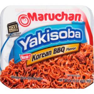 Maruchan Yakisoba Korean BBQ flavor, 3.06 Pound (Pack of 8)