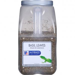 Mccormick Seasoning Basil Leaf, 22 Ounce -- 3 per case.