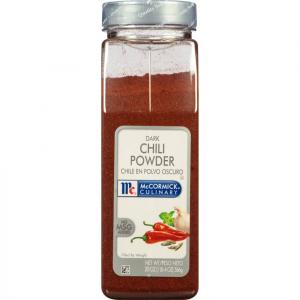 Mccormick Dark Chili Powder - 20 oz. container, 6 per case