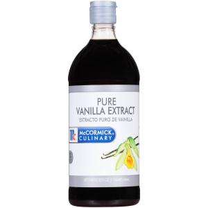 McCormick Pure 1 Fold Vanilla Extract - 1 quart jug, 6 per case