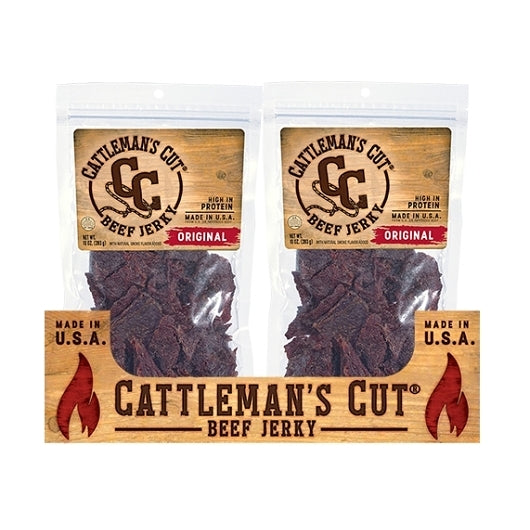 Cattlemans Cut Original Beef Jerky, 10 x 10 oz Case - DOT product image 3