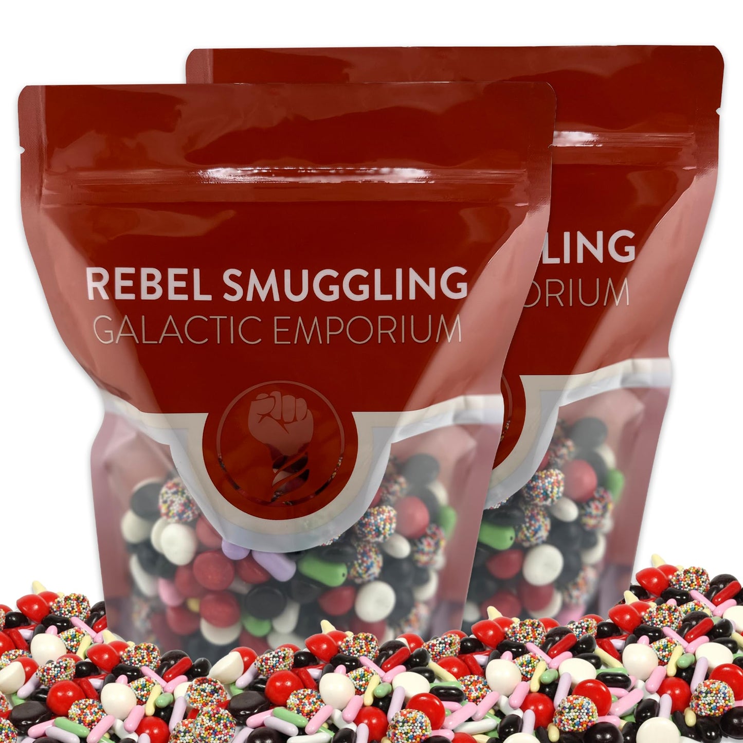 Licorice Bridge Mix Candy Bulk 4LB Bag, Licorice Candy Assortment by Rebel Smuggling Galactic Emporium