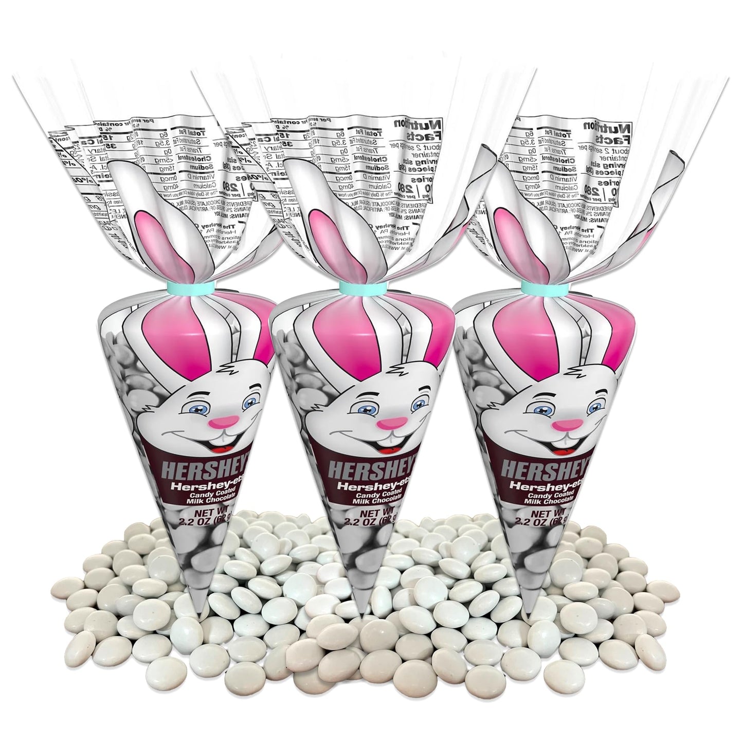 Easter Chocolate Candy Filled Carrots Pack of 3