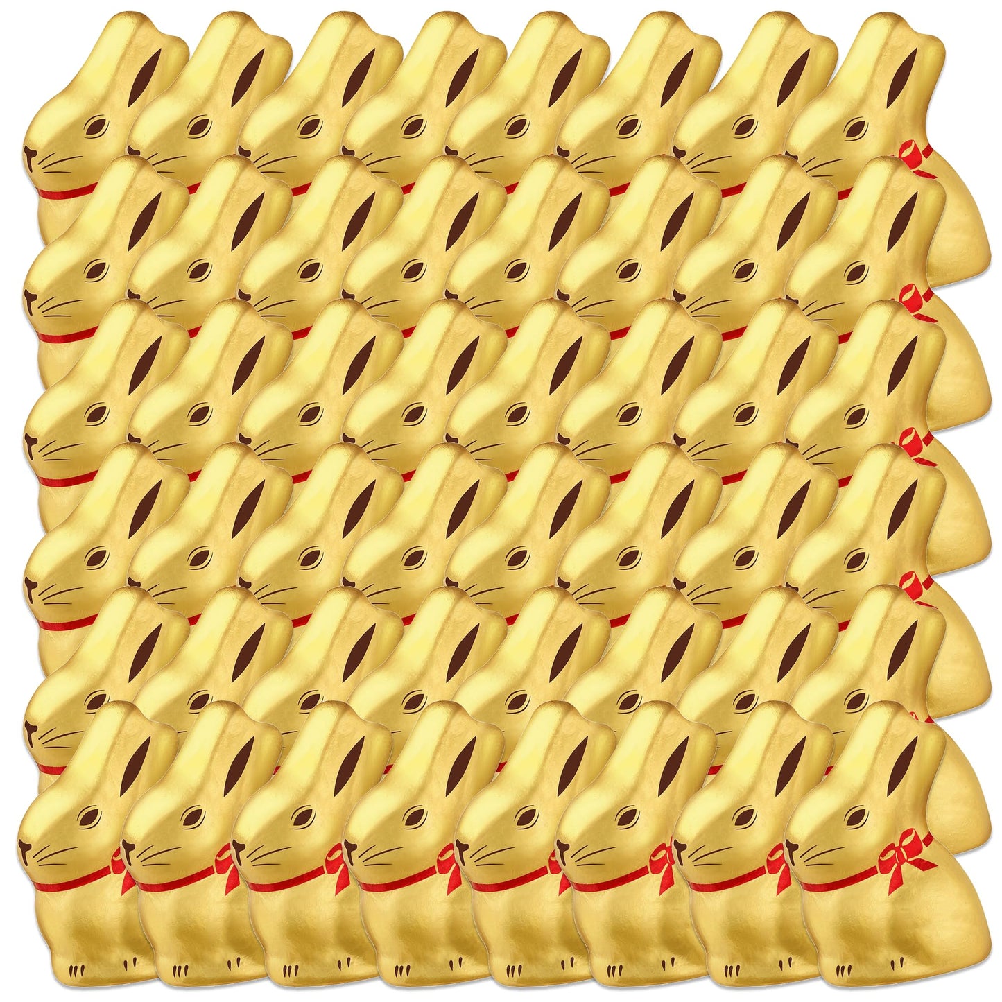 Mini Milk Chocolate Easter Chocolate Bunny 48 Pack.