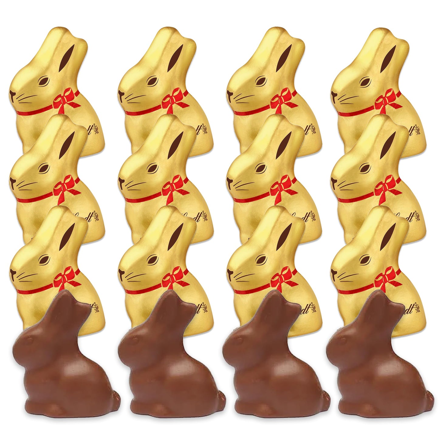 Mini Milk Chocolate Easter Chocolate Bunny 16 Pack.