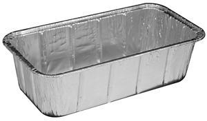 Nicole Home Collection 00600 Aluminum Loaf Pan, 2 lb. (Pk of 200)