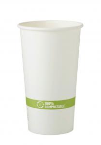 (Price/Pack)World Centric CU-PA-20 20 oz Hot Cups - Paper - Fsc