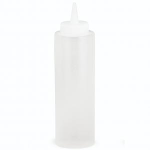Tablecraft (124C-1) 24 oz Natural Cone Natural Tip Squeeze Bottl
