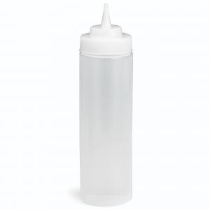 Tablecraft 24 Ounce Natural Widemouth Squeeze Bottle, 1 x 12 each Case