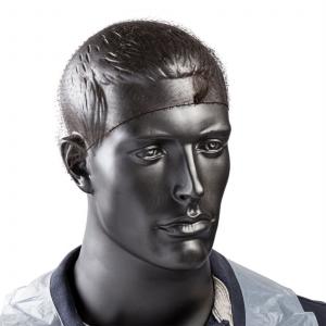 Royal 28 Dark Brown Light Weight Hairnet Latex Free Pkd, 144 Each (20 Pack)