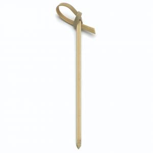 Tablecraft Bamboo Knot Picks, 3.5 inch, 100 count per pack - 12